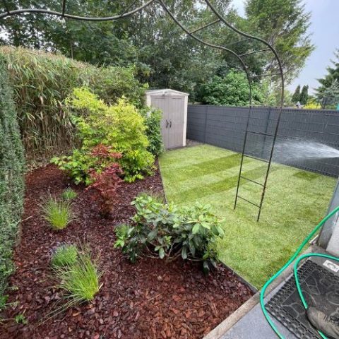 Aménagement extérieur plantations à Liège