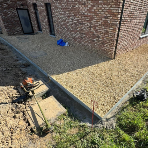 Empierrement d'allées Liège