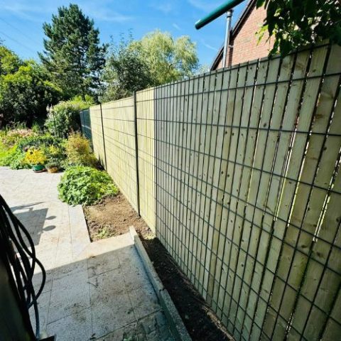 Pose de clôtures par Tanghe Espace Vert